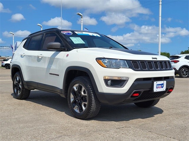 Certified 2018 Jeep Compass Trailhawk with VIN 3C4NJDDB7JT238857 for sale in Corpus Christi, TX