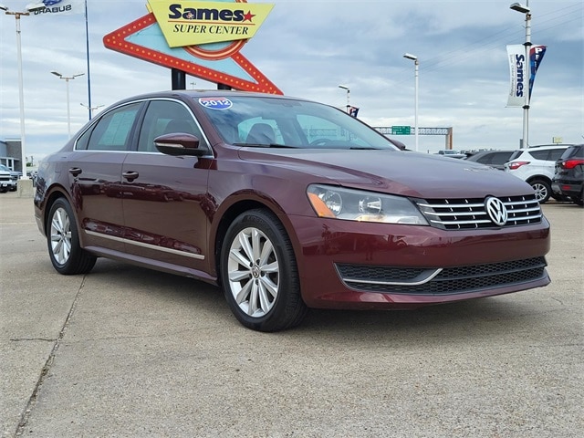 Certified 2012 Volkswagen Passat SEL with VIN 1VWCH7A38CC033559 for sale in Corpus Christi, TX