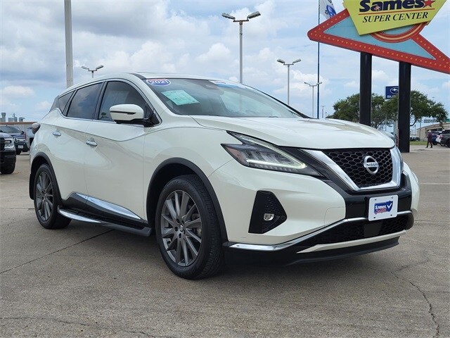 Certified 2021 Nissan Murano SV with VIN 5N1AZ2BJXMC102045 for sale in Corpus Christi, TX