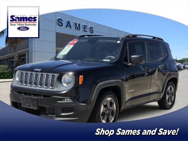 Used 2017 Jeep Renegade Sport with VIN ZACCJAAB1HPE48284 for sale in Corpus Christi, TX