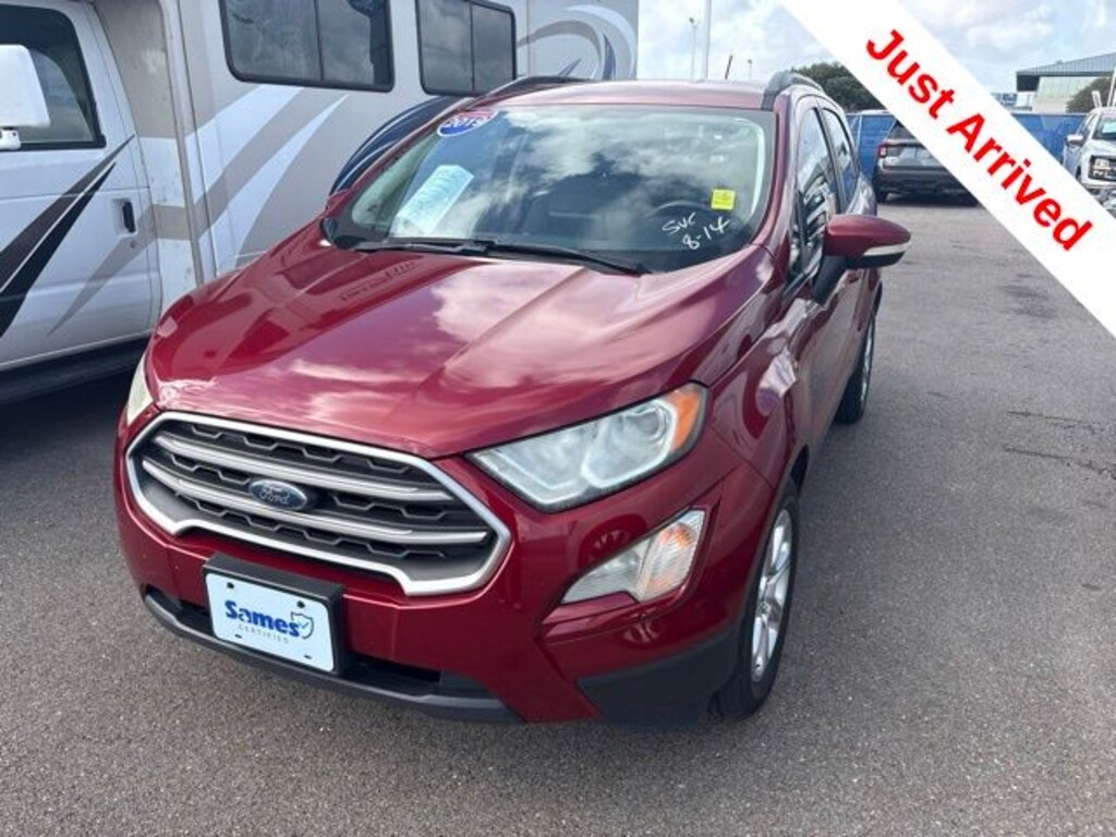 Certified 2019 Ford EcoSport SE SUV