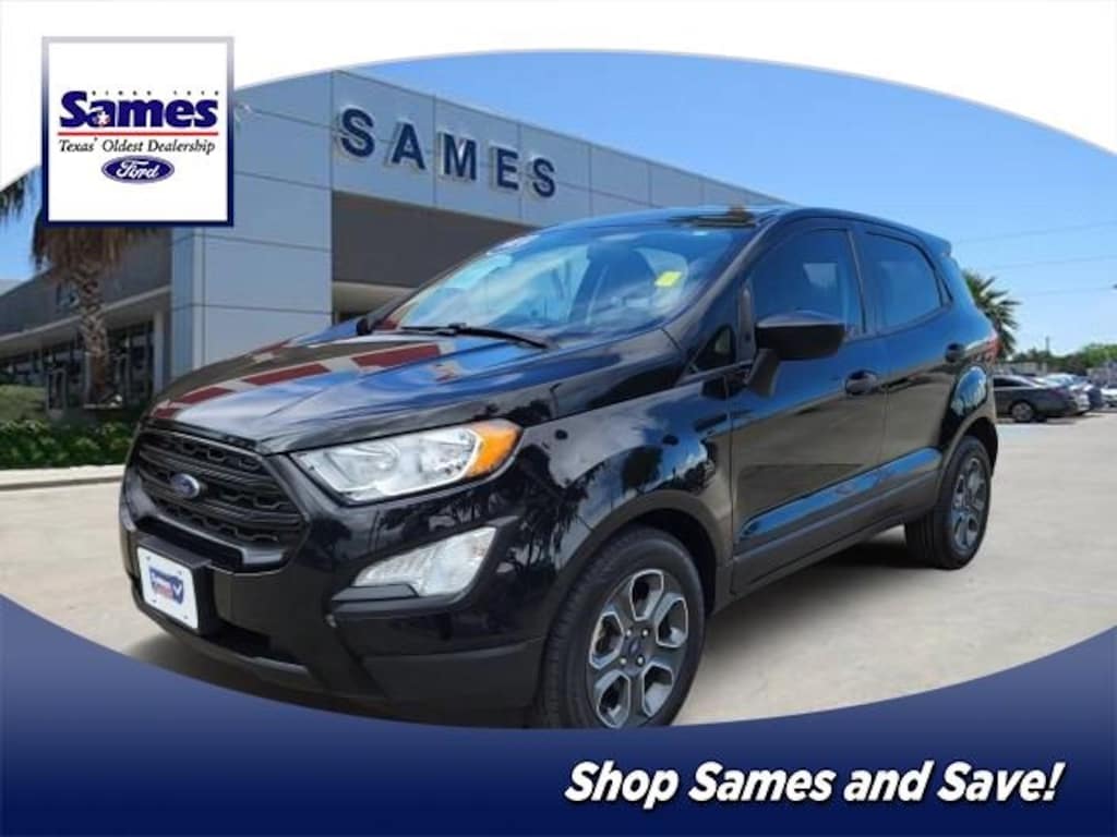 Certified 2021 Ford EcoSport S SUV