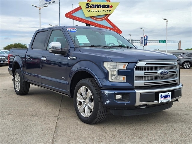 Used 2015 Ford F-150 Platinum with VIN 1FTEW1EGXFFC14371 for sale in Corpus Christi, TX