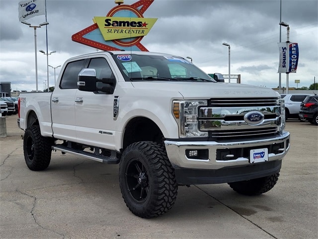 Certified 2018 Ford F-250 Super Duty Lariat with VIN 1FT7W2BT9JEB27818 for sale in Corpus Christi, TX