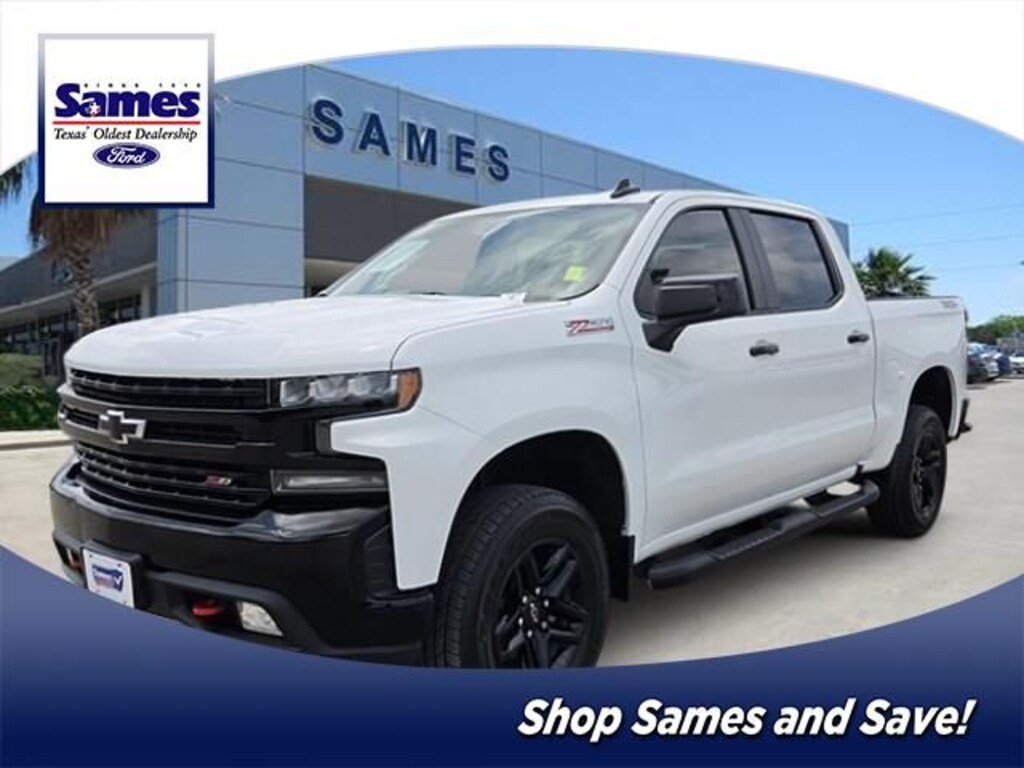 Used 2019 Chevrolet Silverado 1500 LT Trail Boss Truck Crew Cab