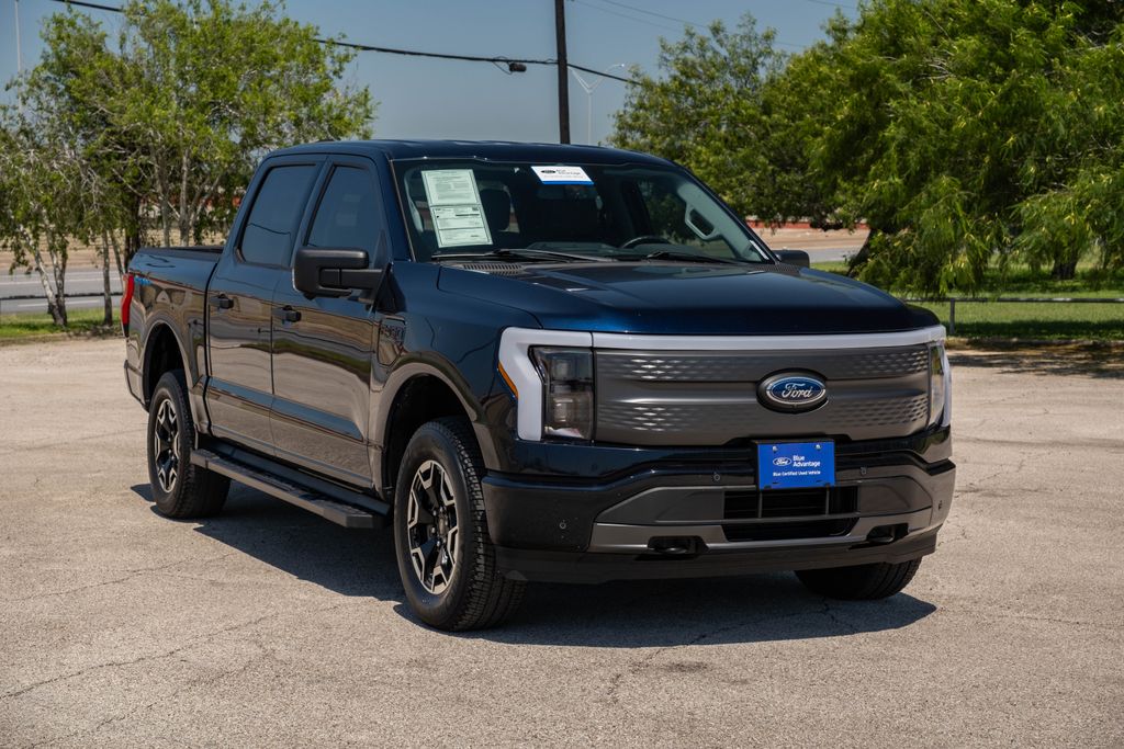 Certified 2023 Ford F-150 Lightning XLT with VIN 1FTVW1EL1PWG52243 for sale in Harlingen, TX