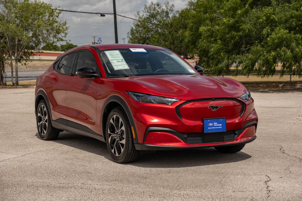 Certified 2024 Ford Mustang Mach-E Select RWD with VIN 3FMTK1R40RMA23867 for sale in Harlingen, TX