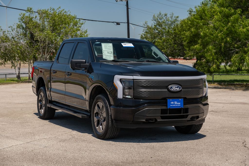 Certified 2024 Ford F-150 Lightning XLT with VIN 1FTVW3LK0RWG08548 for sale in Harlingen, TX