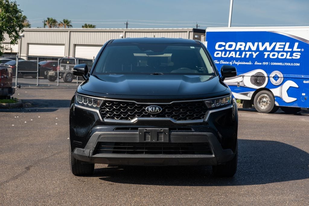 Certified 2021 Kia Sorento LX with VIN 5XYRG4LC6MG026215 for sale in Harlingen, TX
