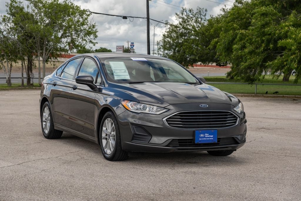 Certified 2020 Ford Fusion SE with VIN 3FA6P0HD6LR198803 for sale in Harlingen, TX