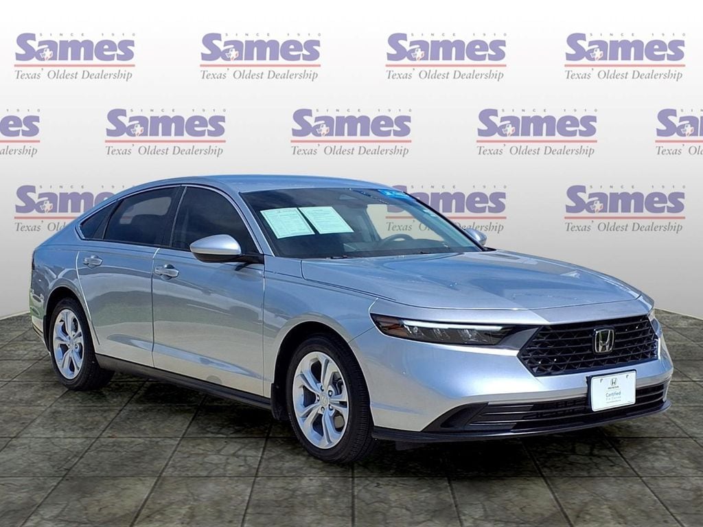 Certified 2025 Honda Accord LX Sedan