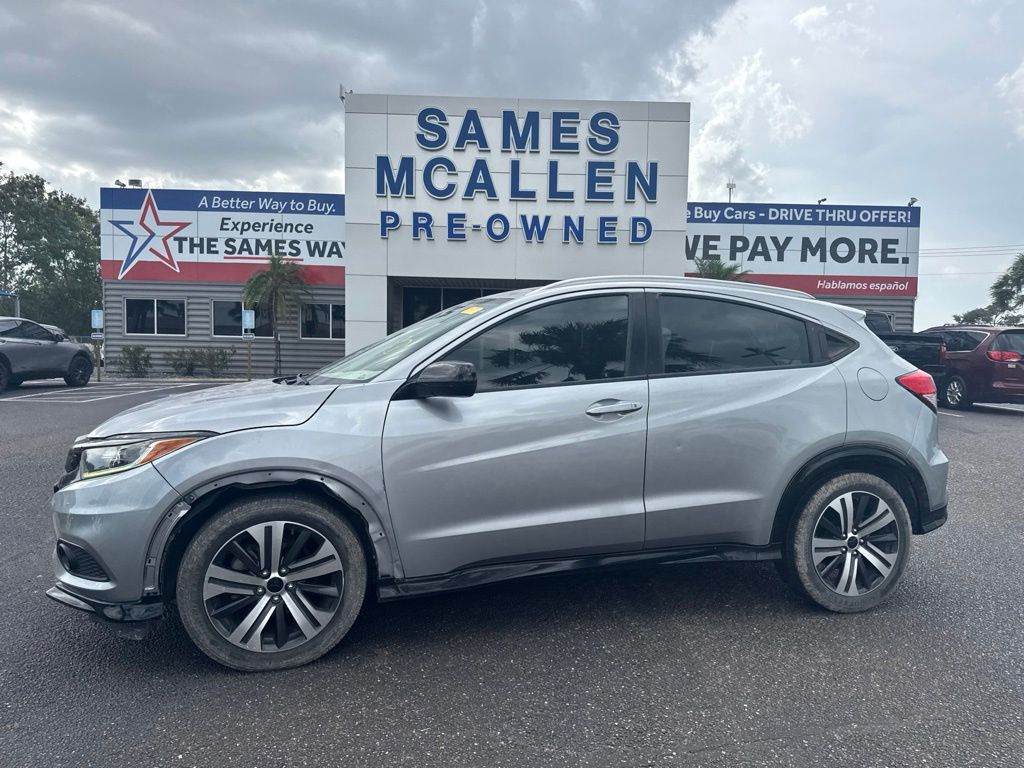 Used 2019 Honda HR-V Sport with VIN 3CZRU5H17KG700726 for sale in McAllen, TX