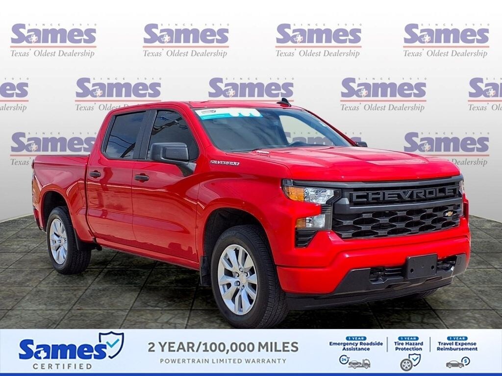 Used 2025 Chevrolet Silverado 1500 Custom Truck Crew Cab