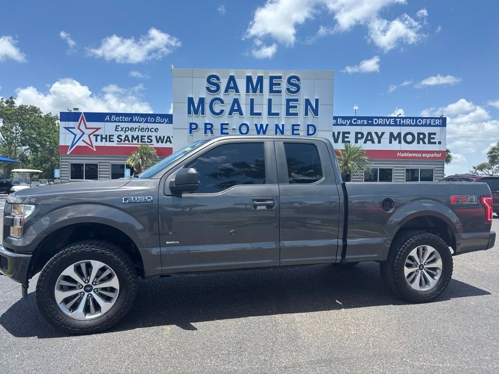 Certified 2017 Ford F-150 XL with VIN 1FTEX1EP2HKD90161 for sale in McAllen, TX