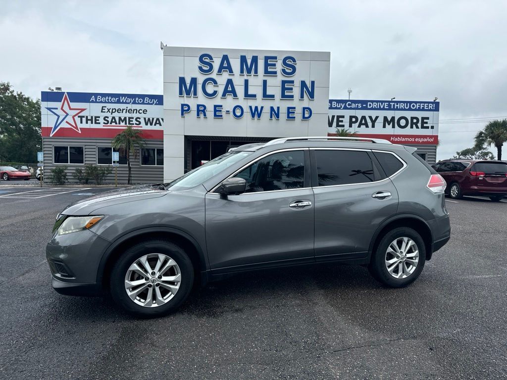 Certified 2015 Nissan Rogue SV with VIN KNMAT2MT2FP572859 for sale in McAllen, TX
