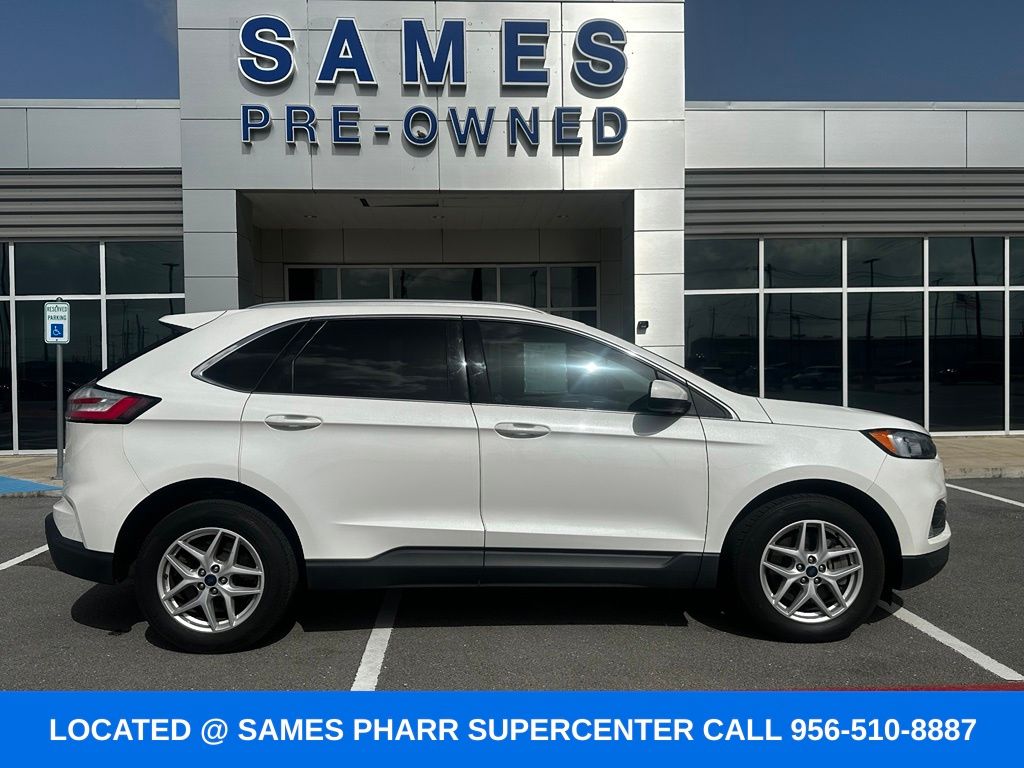 Certified 2022 Ford Edge SEL with VIN 2FMPK4J9XNBA23669 for sale in McAllen, TX