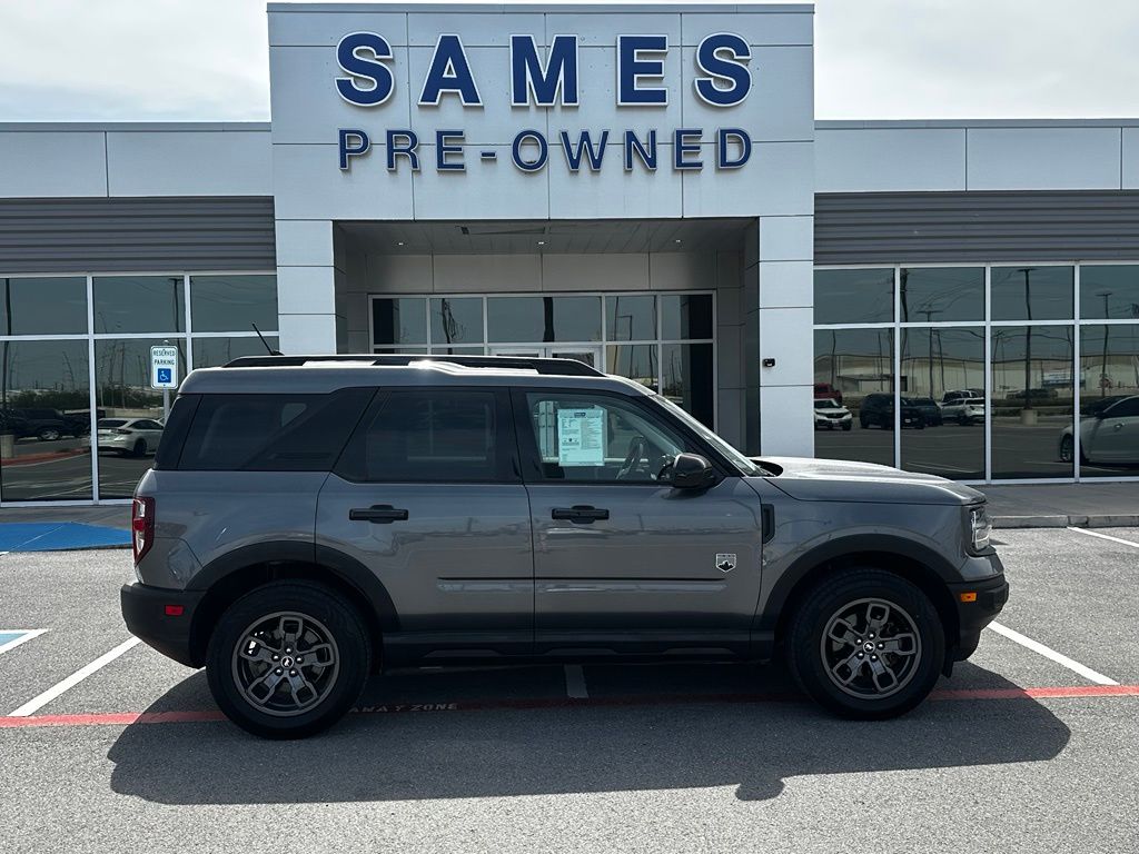 Certified 2021 Ford Bronco Sport Big Bend with VIN 3FMCR9B68MRB02317 for sale in McAllen, TX