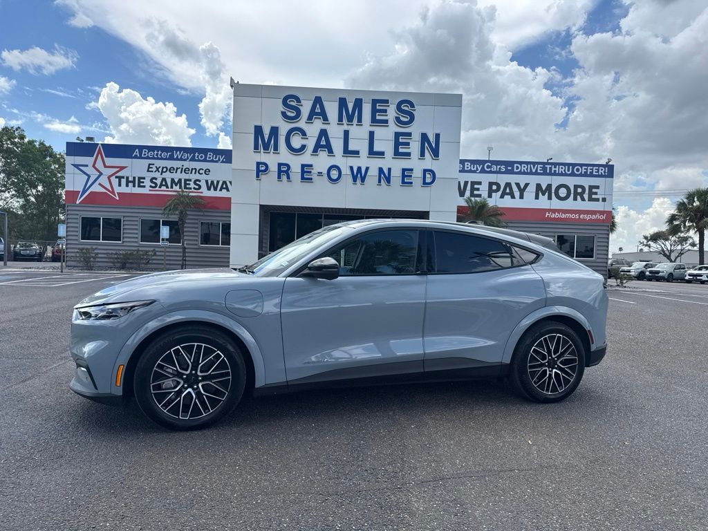 Certified 2025 Ford Mustang Mach-E Premium RWD with VIN 3FMTK3R79SMA41859 for sale in McAllen, TX