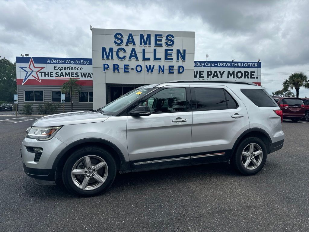 Used 2018 Ford Explorer XLT with VIN 1FM5K7D89JGB64764 for sale in McAllen, TX