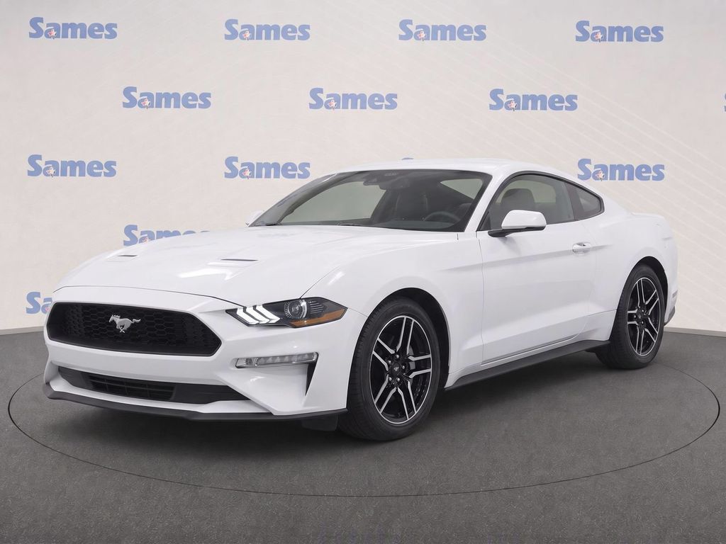 Used 2019 Ford Mustang EcoBoost with VIN 1FA6P8TH4K5111975 for sale in McAllen, TX