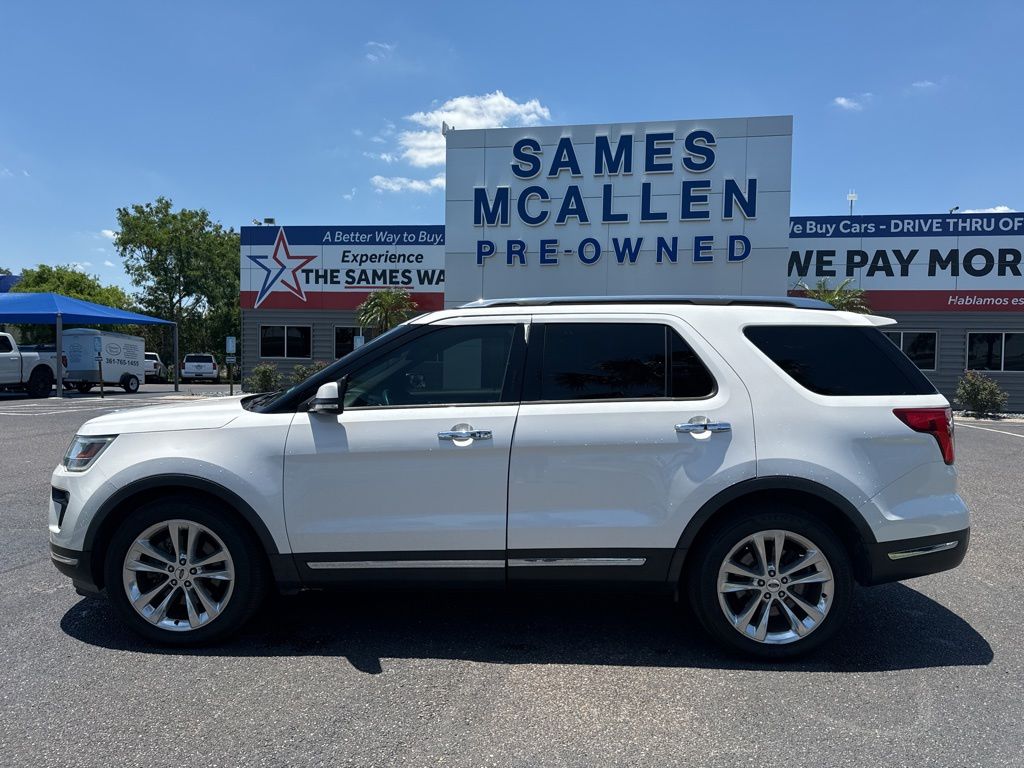Certified 2018 Ford Explorer Limited with VIN 1FM5K7F8XJGB17207 for sale in McAllen, TX