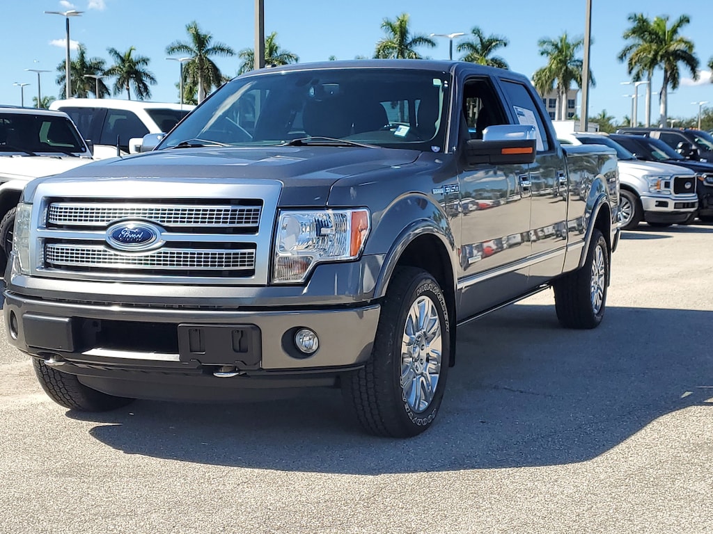 Used 2012 Ford F-150 Platinum Crew Cab Truck