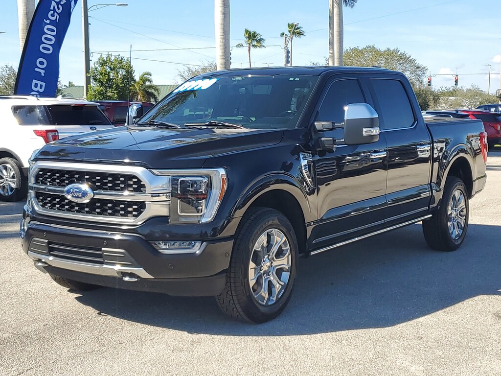 Certified 2021 Ford F-150 Platinum CREW CAB TRUCK