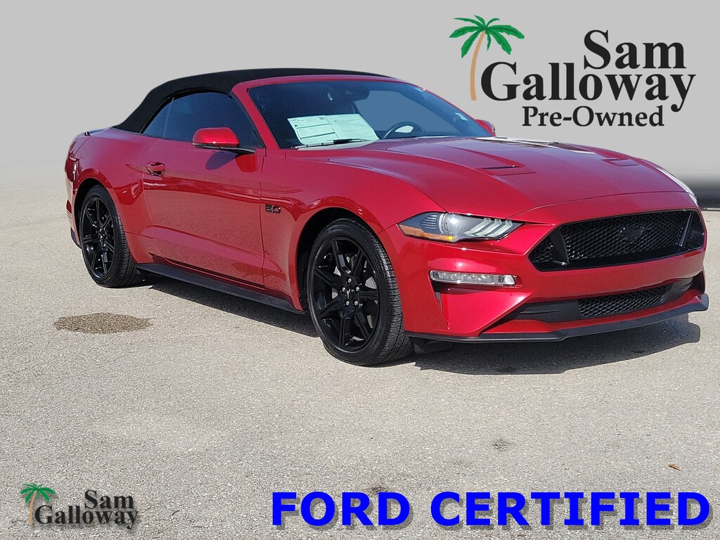 Certified 2020 Ford Mustang GT Premium CONVERTIBLE