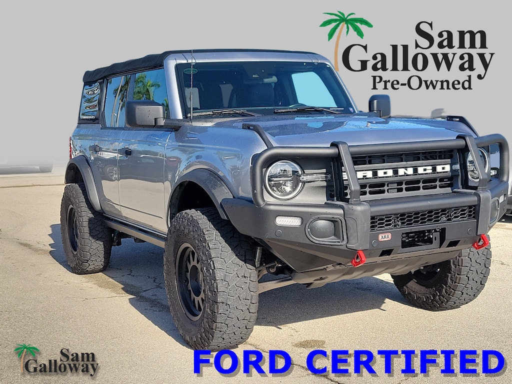 Certified 2021 Ford Bronco Black Diamond SUV