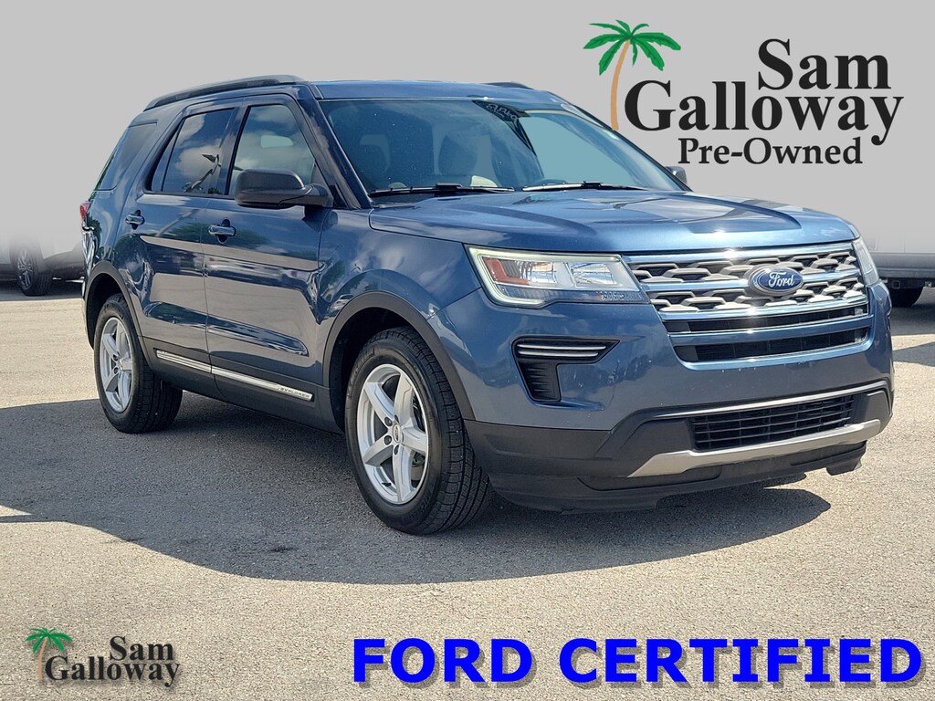Certified 2018 Ford Explorer XLT SUV