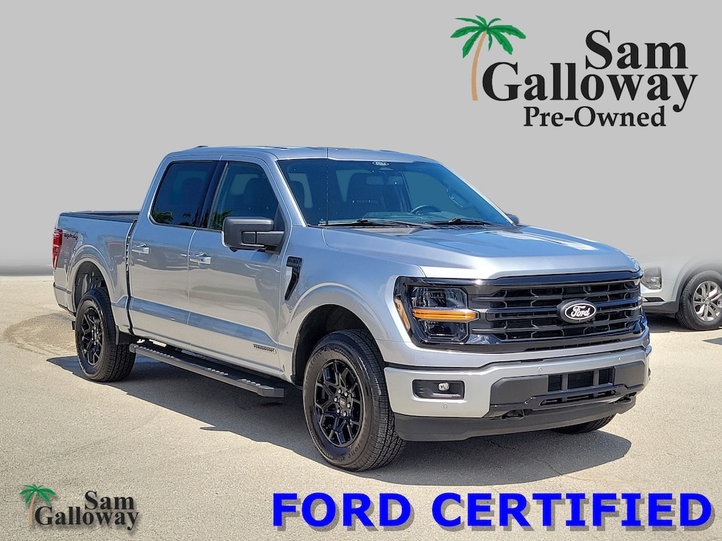 Certified 2024 Ford F-150 XLT CREW CAB TRUCK