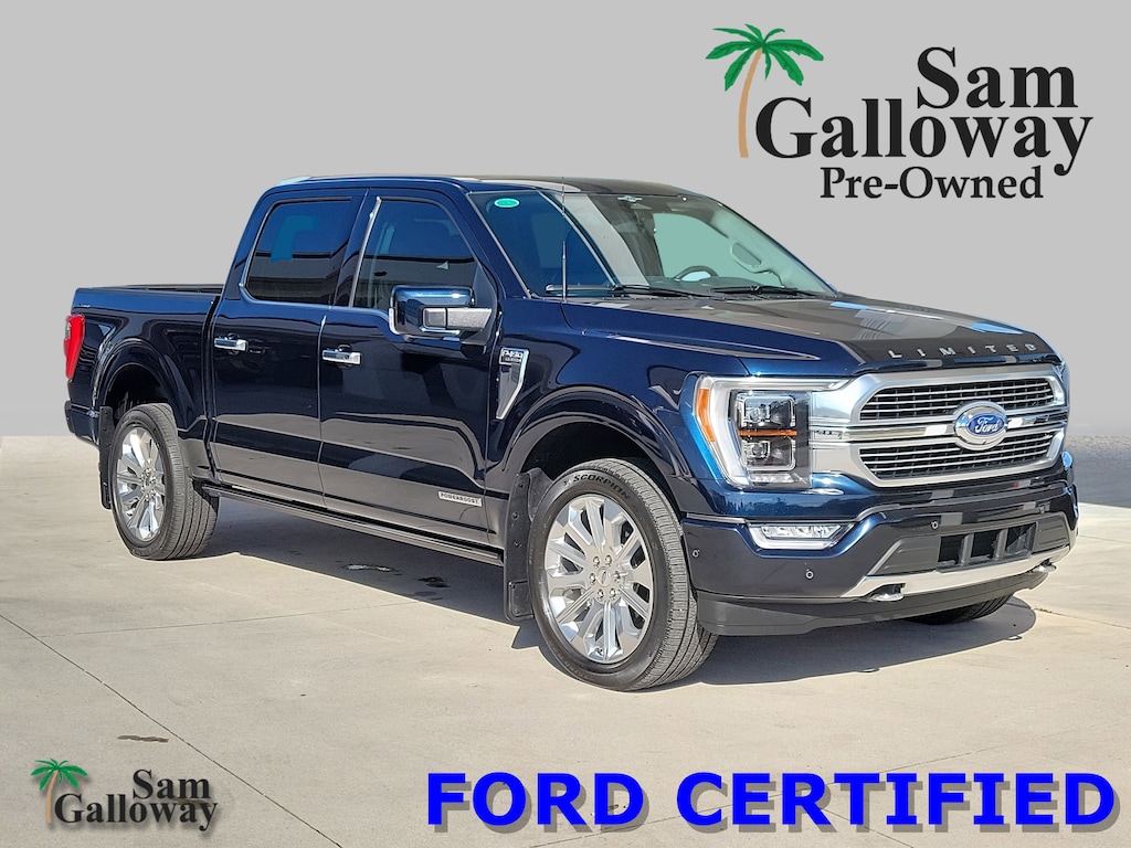 Certified 2023 Ford F-150 Limited CREW CAB SHORT BED TRUCK