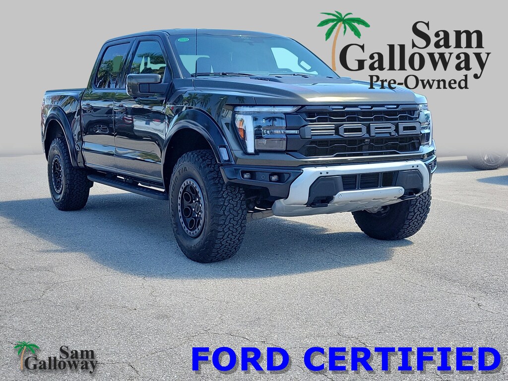 Certified 2025 Ford F-150 Raptor CREW CAB SHORT BED TRUCK