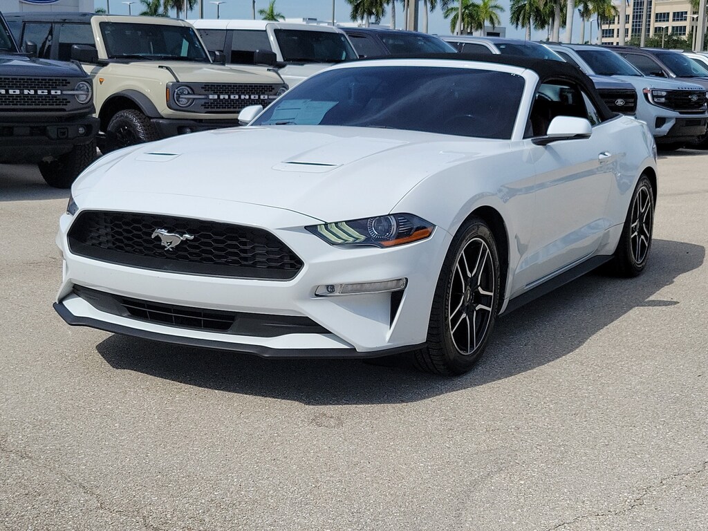 Certified 2018 Ford Mustang Ecoboost Premium CONVERTIBLE