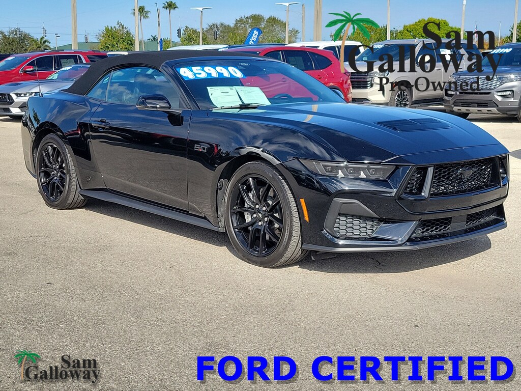 Certified 2024 Ford Mustang GT Premium CONVERTIBLE