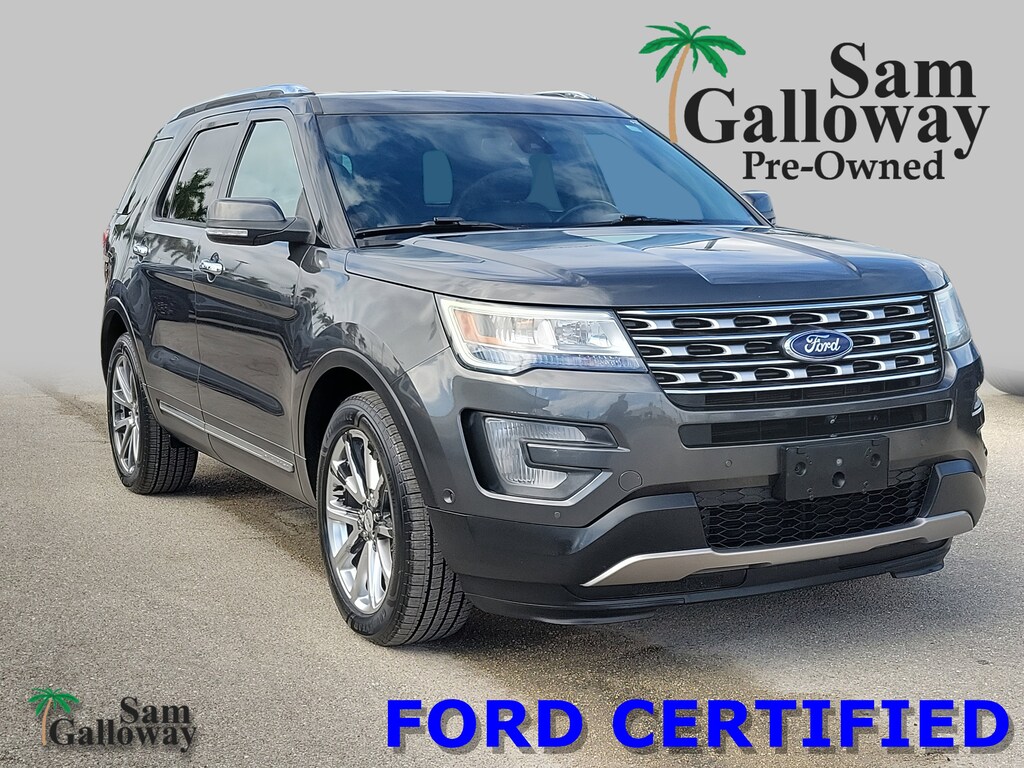 Certified 2017 Ford Explorer Limited SUV