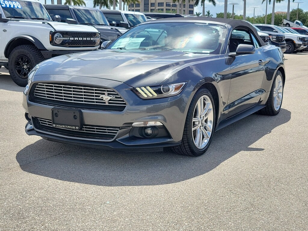 Certified 2017 Ford Mustang Ecoboost Premium CONVERTIBLE
