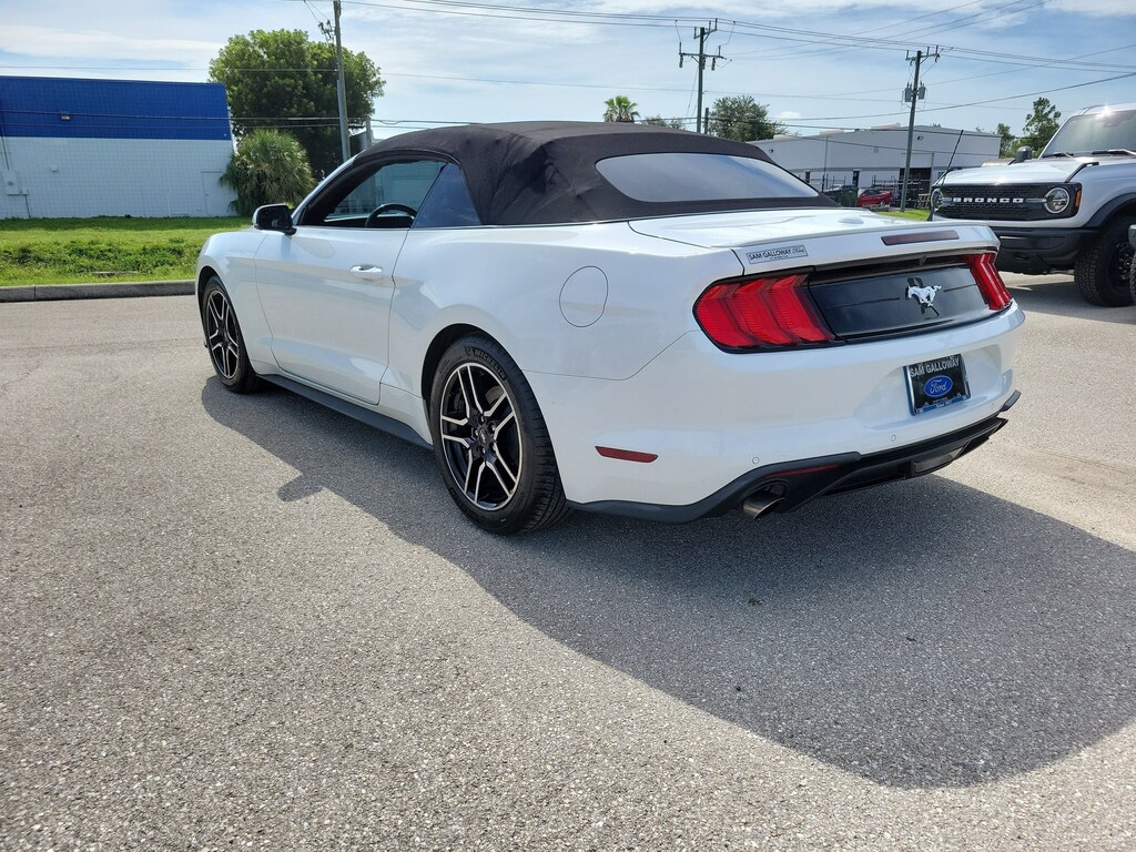 Certified 2018 Ford Mustang Ecoboost Premium CONVERTIBLE