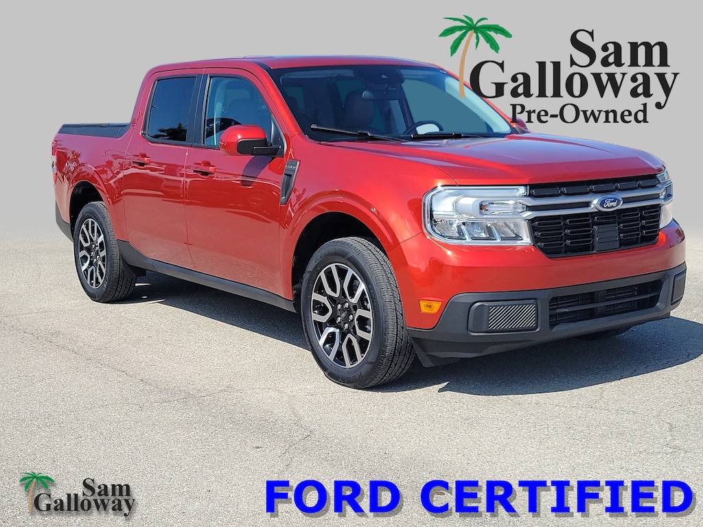 Certified 2023 Ford Maverick Lariat CREW CAB SHORT BED TRUCK