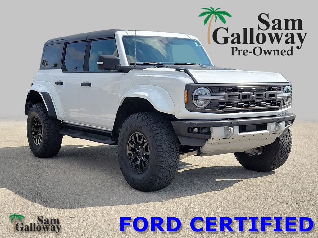Certified 2024 Ford Bronco Raptor SUV