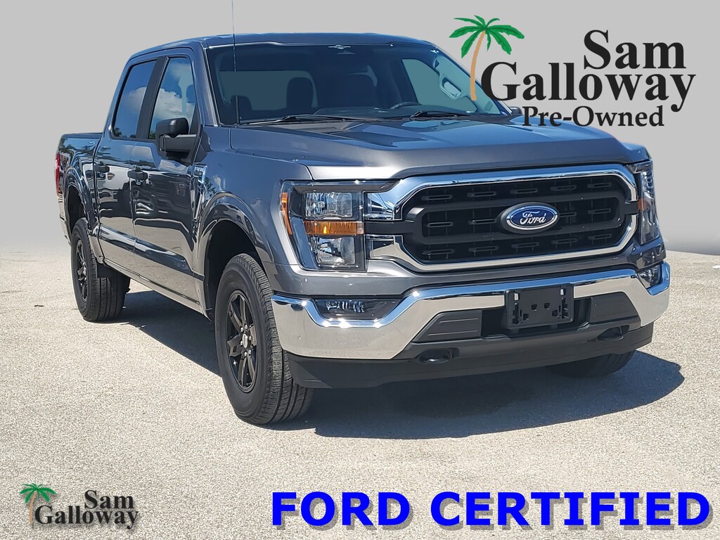 Certified 2023 Ford F-150 XLT CREW CAB TRUCK