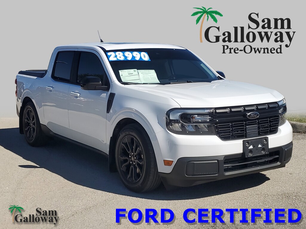 Certified 2024 Ford Maverick Lariat CREW CAB SHORT BED TRUCK