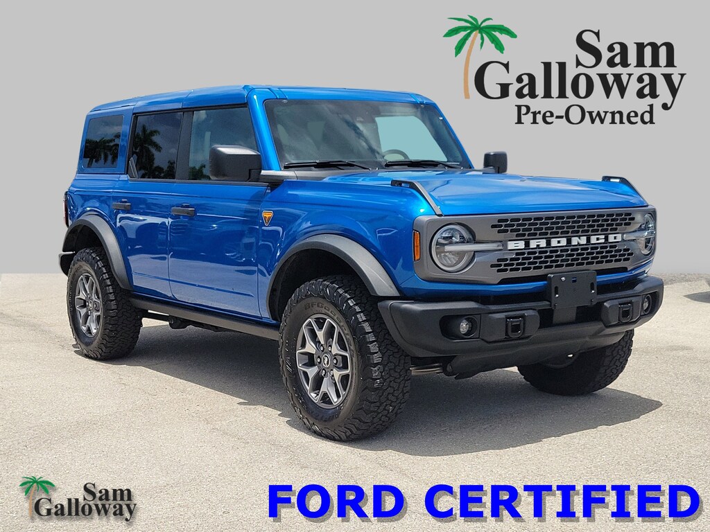 Certified 2025 Ford Bronco Badlands SUV