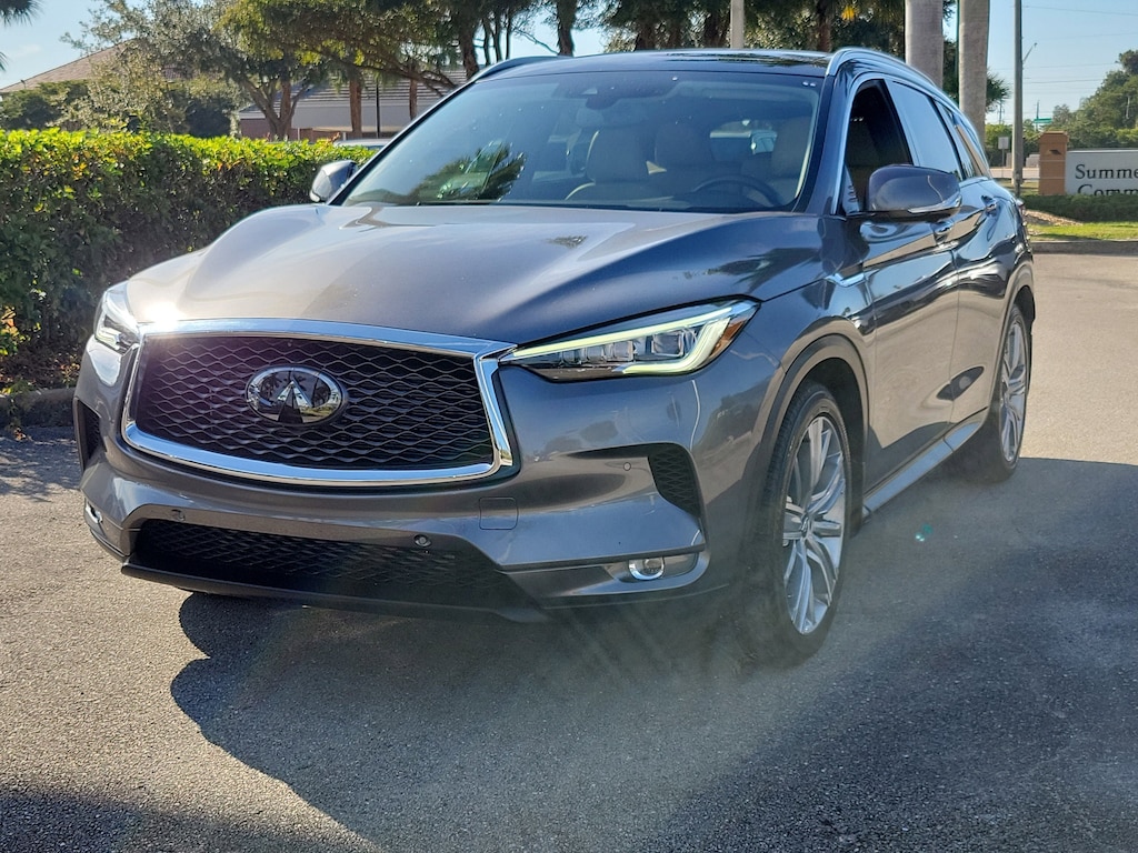 Certified 2021 INFINITI QX50 Sensory SUV