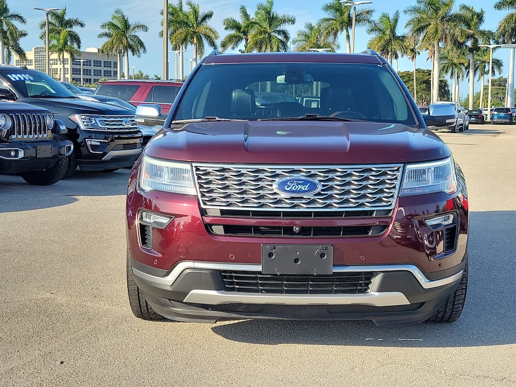 Certified 2018 Ford Explorer Platinum SUV