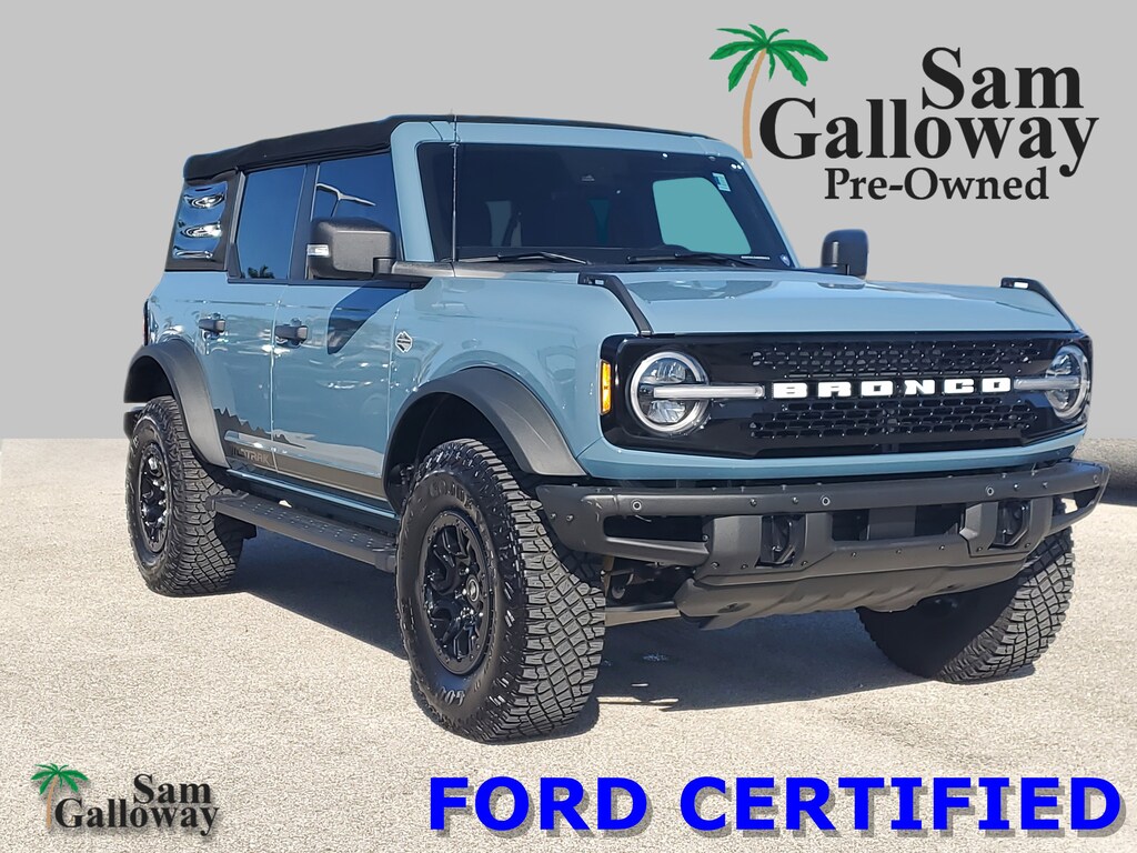 Certified 2022 Ford Bronco Wildtrak SUV