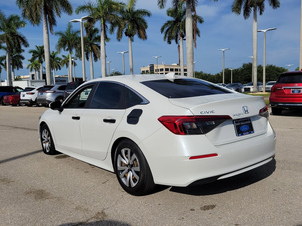 Certified 2024 Honda Civic LX SEDAN