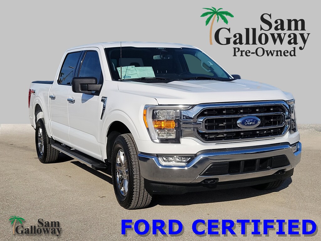 Certified 2022 Ford F-150 XLT CREW CAB TRUCK