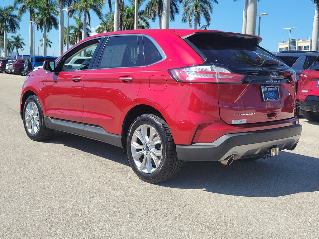 Certified 2022 Ford Edge Titanium SUV