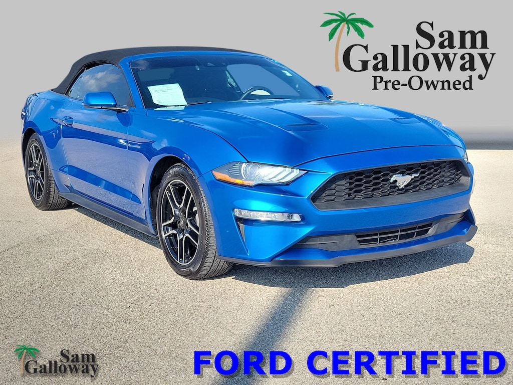Certified 2021 Ford Mustang Ecoboost Premium CONVERTIBLE
